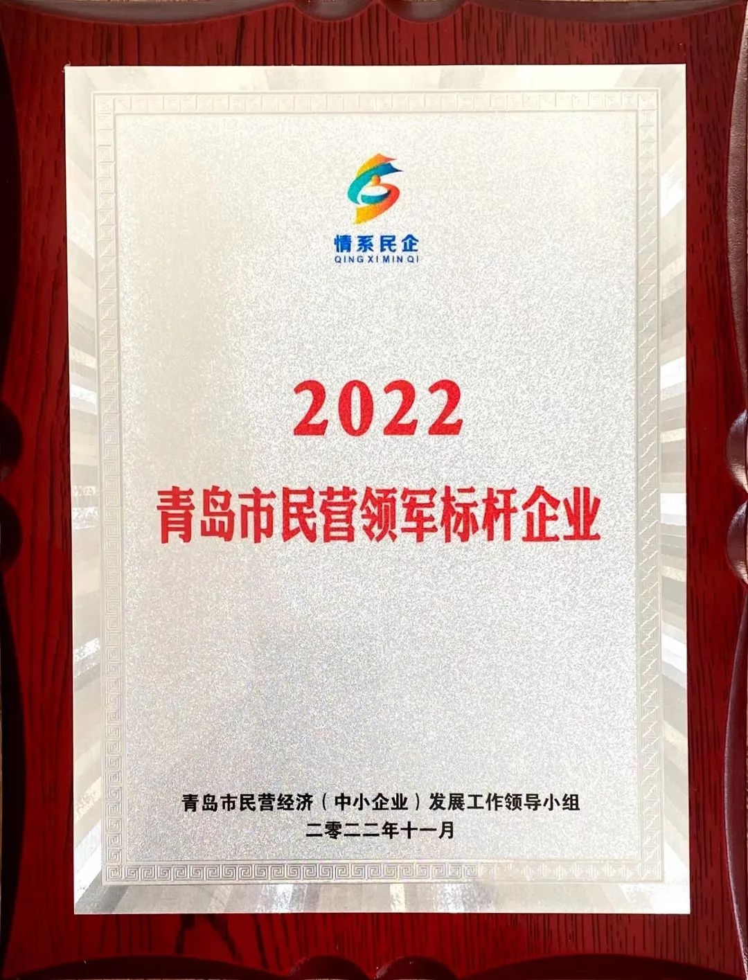 2022年度青島市民營領(lǐng)軍標(biāo)桿企業(yè) 2022年度青島市民營領(lǐng)軍標(biāo)桿企業(yè)