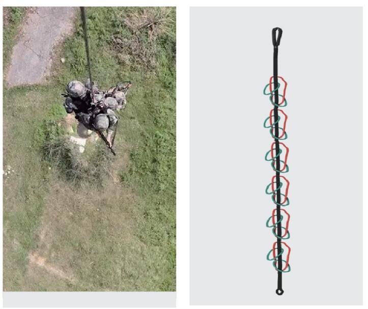 腳蹬機降繩 腳蹬機降繩