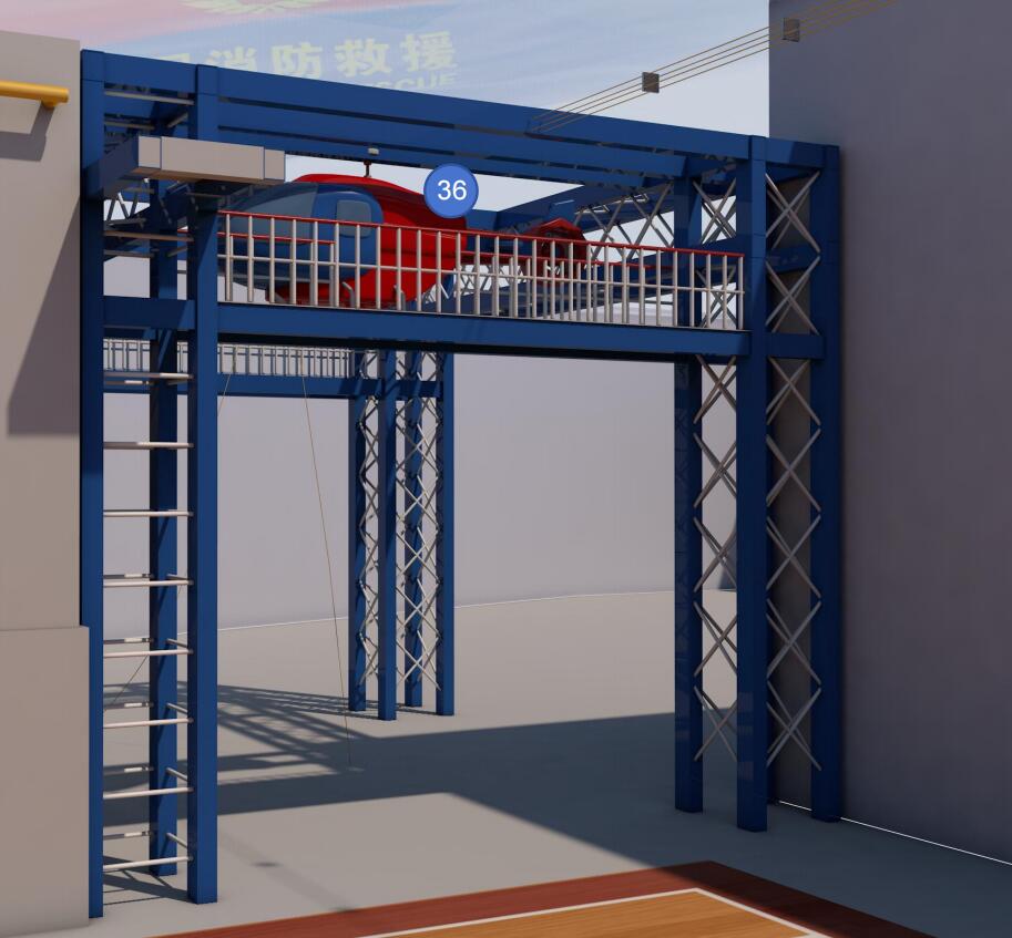 直升機救援訓練設施 直升機救援訓練設施